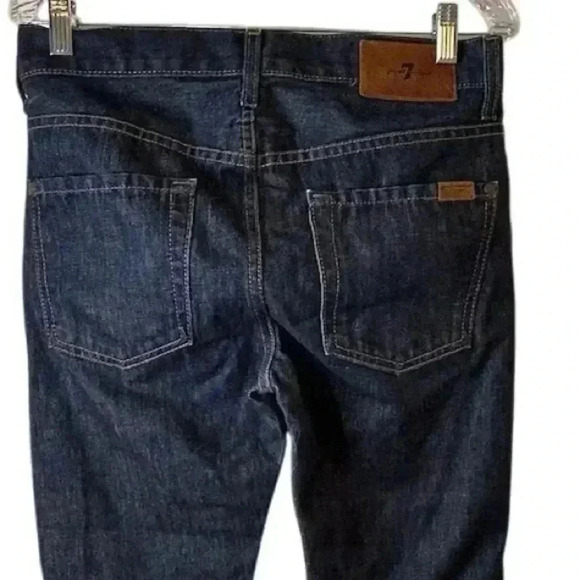 7 For All Mankind Men's Paxtyn Skinny Jeans Blue Size 29x31 Denim - Picture 6 of 8